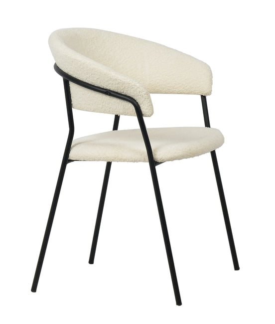 Marlynn - Modern White Dining Chair Set of 2 - image 2