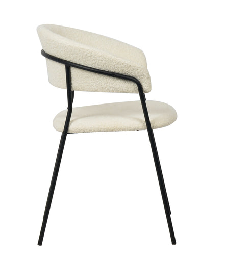 Marlynn - Modern White Dining Chair Set of 2 - image 3