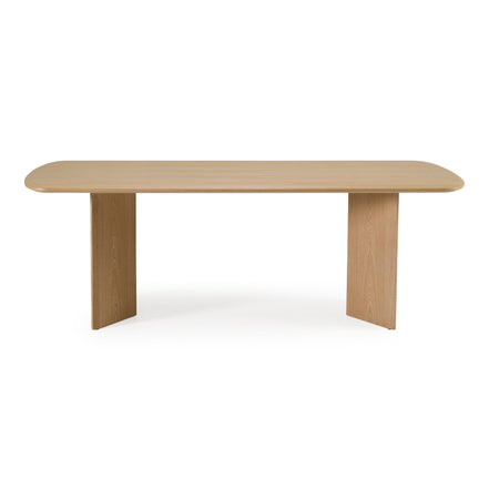 Masuda - Modern Natural Ash Rectangular Dining Table - image 2