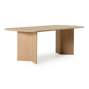 Masuda - Modern Natural Ash Rectangular Dining Table - image 3