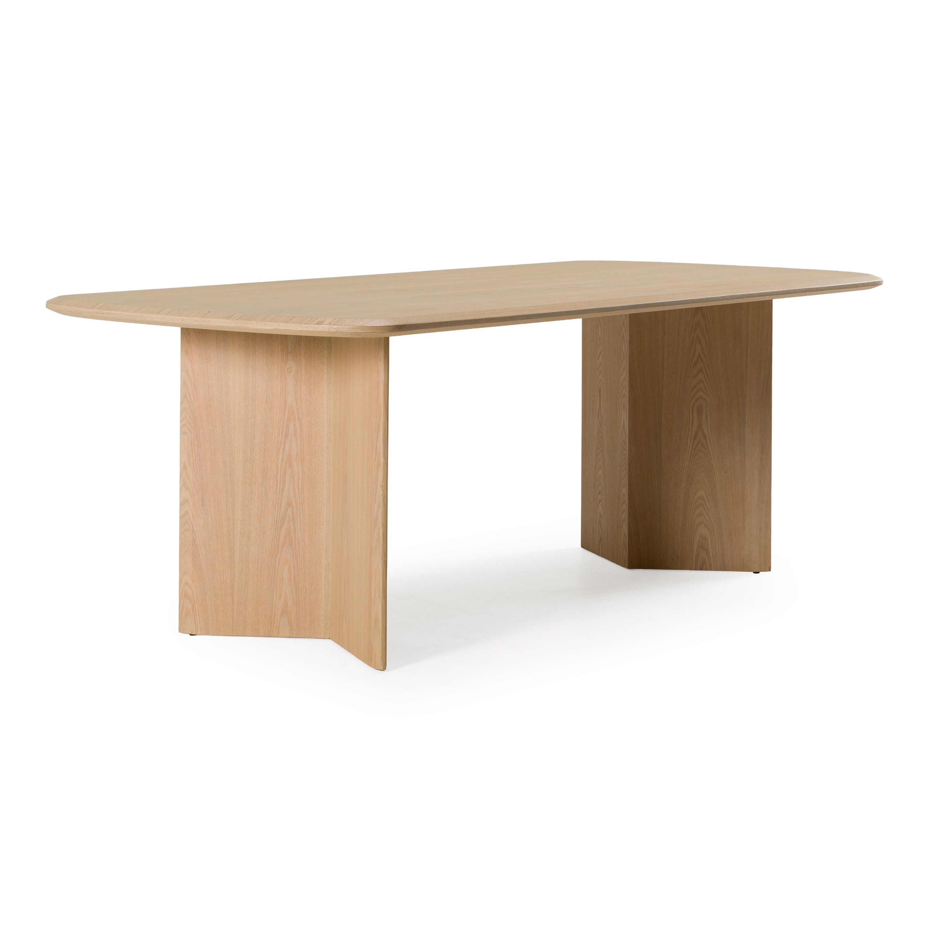 Masuda - Modern Natural Ash Rectangular Dining Table - image 3