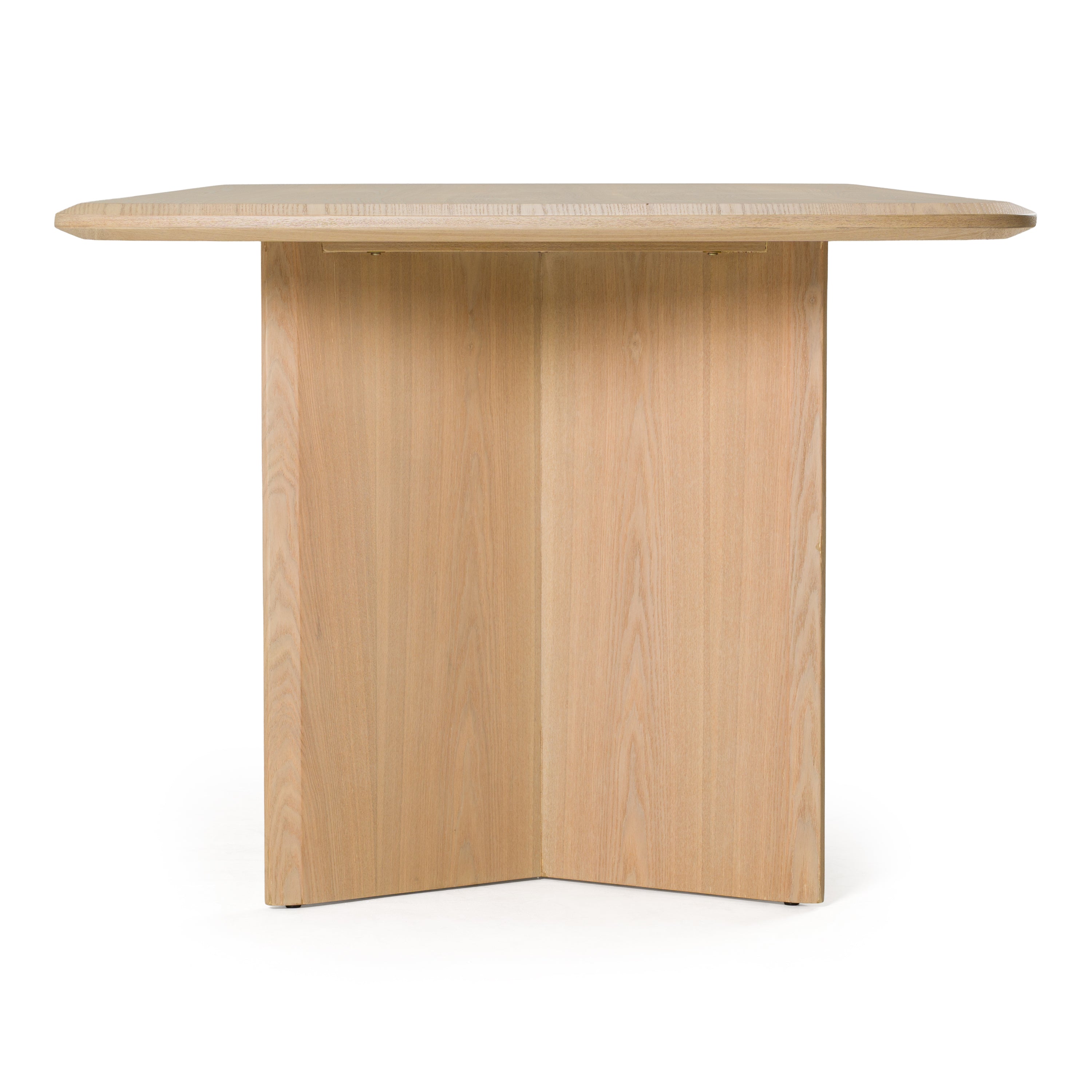 Masuda - Modern Natural Ash Rectangular Dining Table - image 4