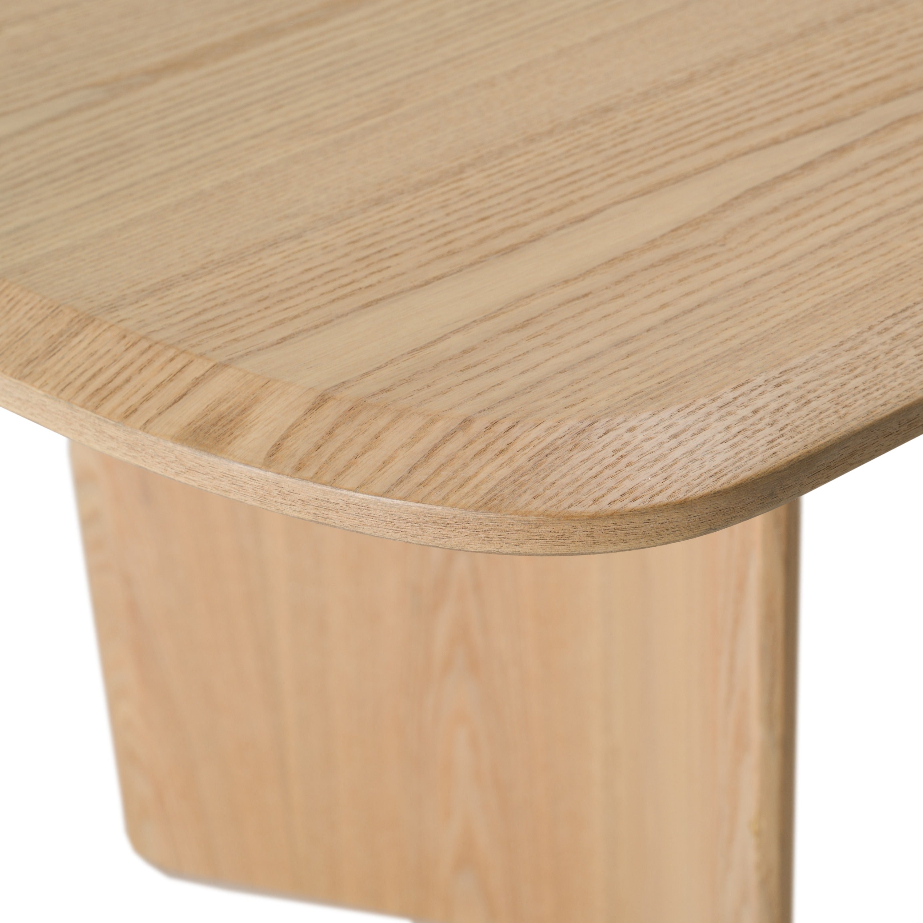 Masuda - Modern Natural Ash Rectangular Dining Table - image 5