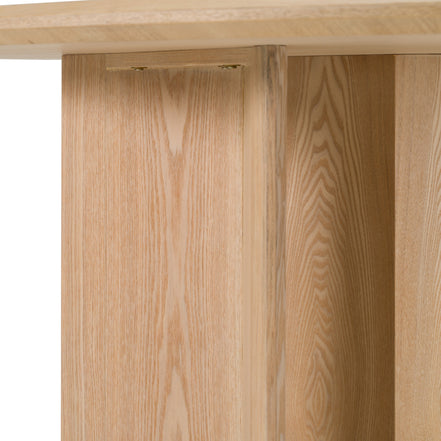 Masuda - Modern Natural Ash Round Dining Table - image 4