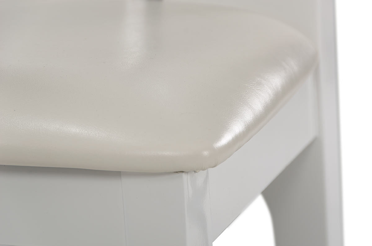 Maxi - White Gloss Chair (Set of 2) - image 4