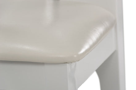 Maxi - White Gloss Chair (Set of 2) - image 4