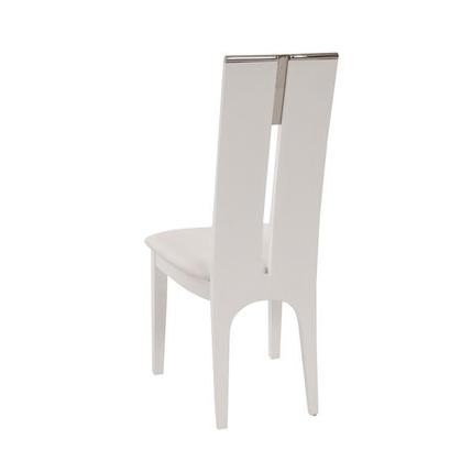 Maxi - White Gloss Chair (Set of 2) - image 2