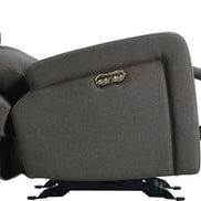 Shaw Modern Grey Fabric Recliner Chair - image 2