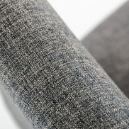 Medford Mid-Century Grey Fabric Bar Stool - image 2