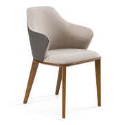 Megan Modern Beige & Grey Dining Chair - image 3