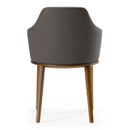 Megan Modern Beige & Grey Dining Chair - image 5