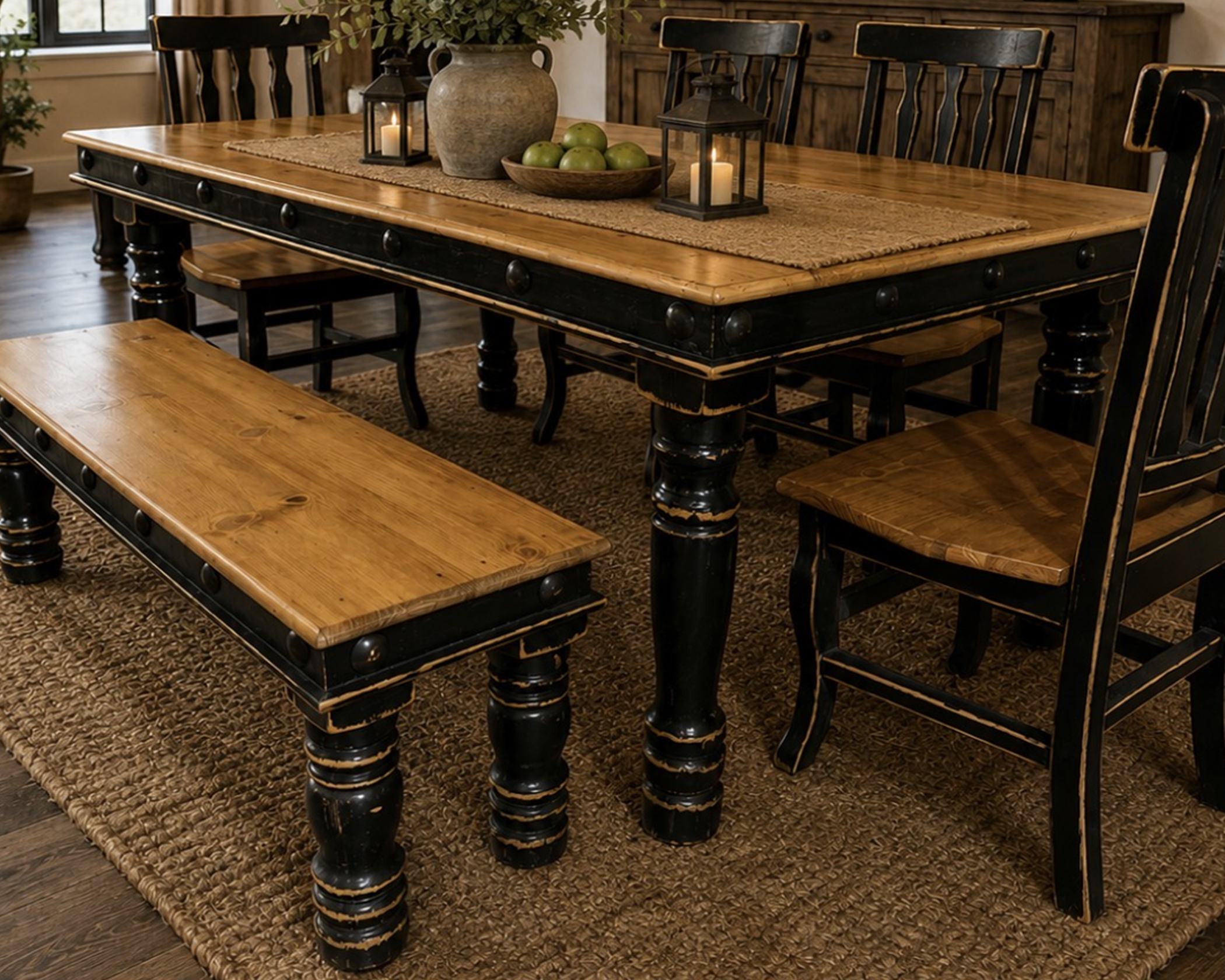Francis Nogal Walnut 6 Pc