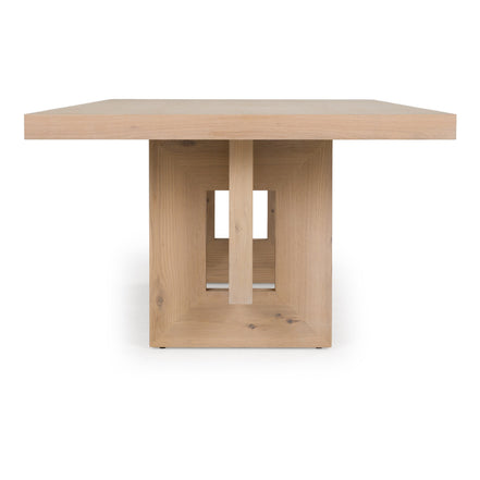 Mineola - Modern Natural White Oak 110" Dining Table - image 3