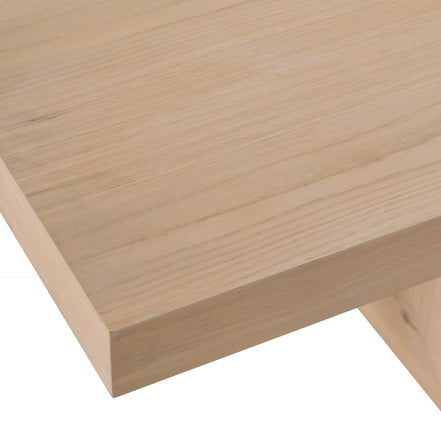 Mineola - Modern Natural White Oak 110" Dining Table - image 4