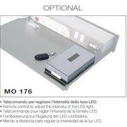 MO-USA3 Modena Modern Black TV Entertainment System Made In Italy - image 3