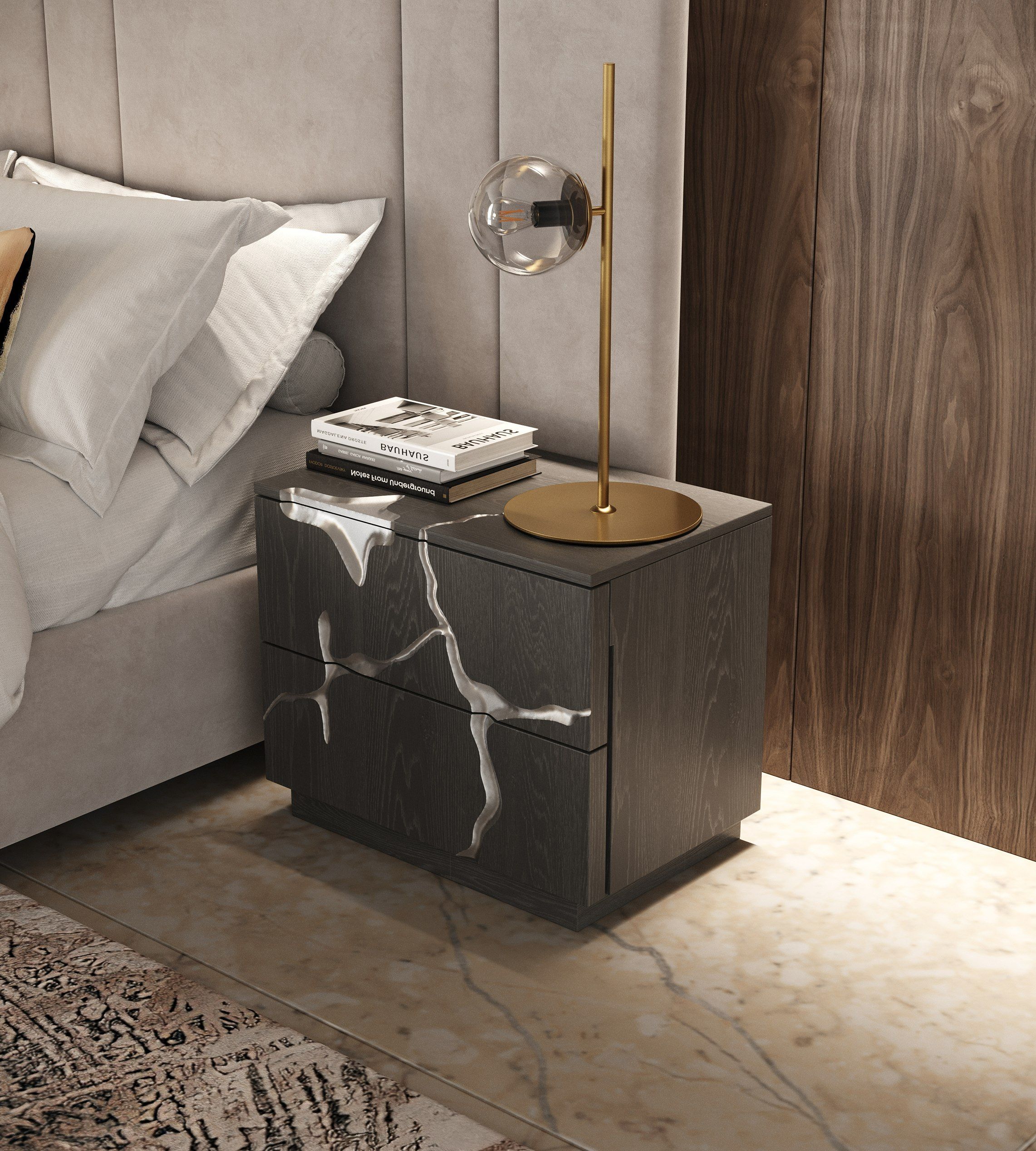 Penrose + Aspen Modern 4-Piece Bedroom Set