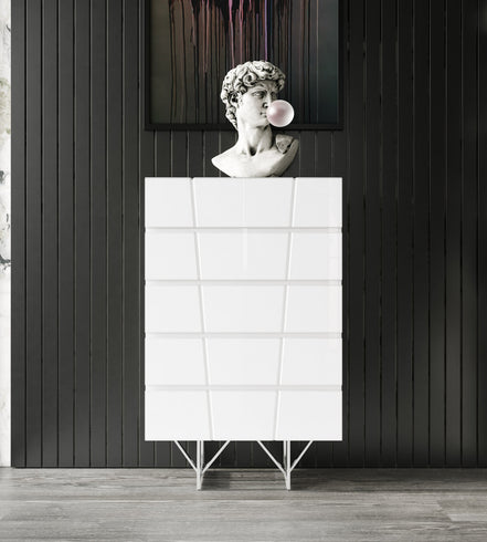 Chrysler Modern White Chest - image 5