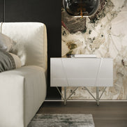 Chrysler Modern White Nightstand - image 4