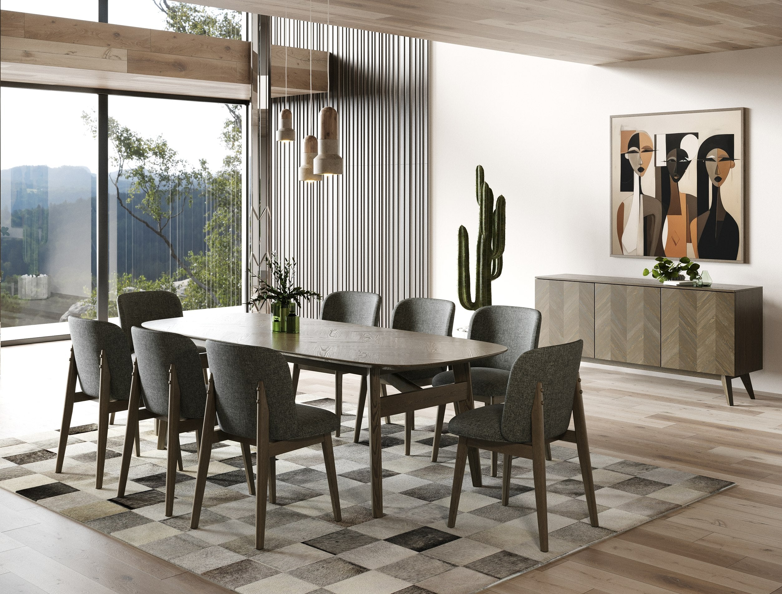 Costello - Mid-Century Modern Wenge Buffet - image 2