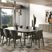 Costello - Mid-Century Modern Wenge Dining Table - image 2