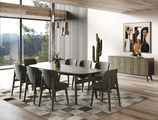 Costello - Mid-Century Modern Wenge Dining Table - image 2