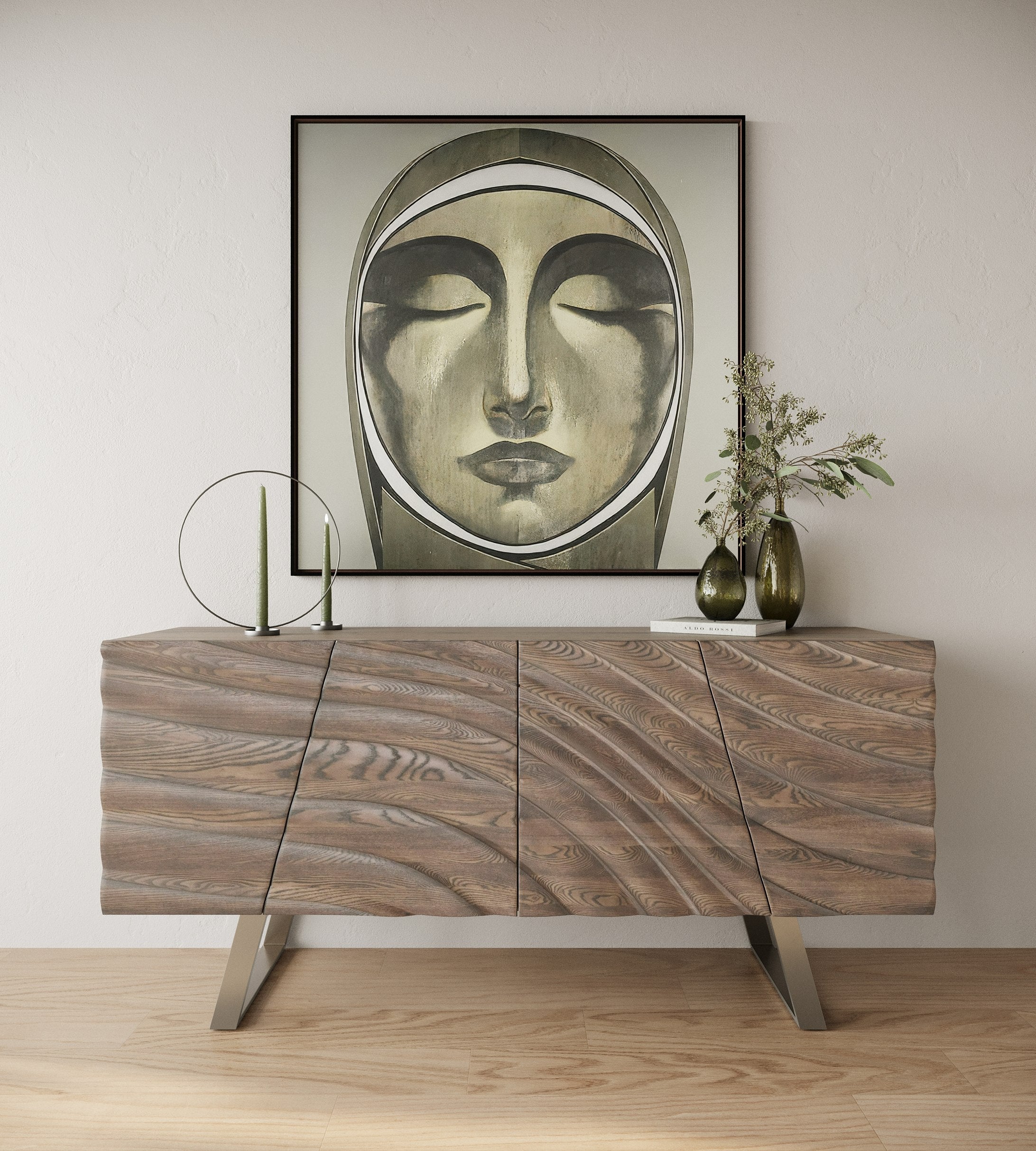 Finley Mid-Century Grey Ash Buffet - image 5
