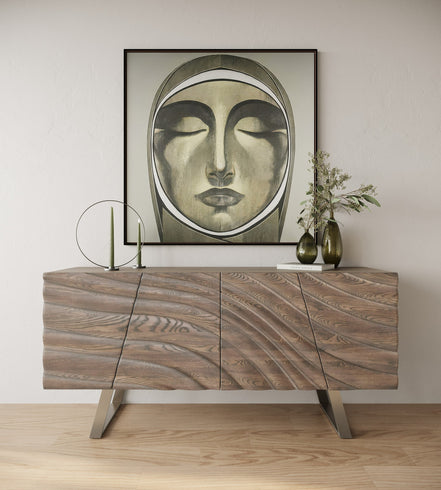 Finley Mid-Century Grey Ash Buffet - image 5