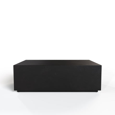 Fresno - Modern Black Concrete Coffee Table - image 2