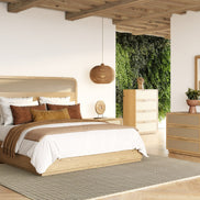 Gavin - Modern Natural Ash + Rattan Chest - image 3