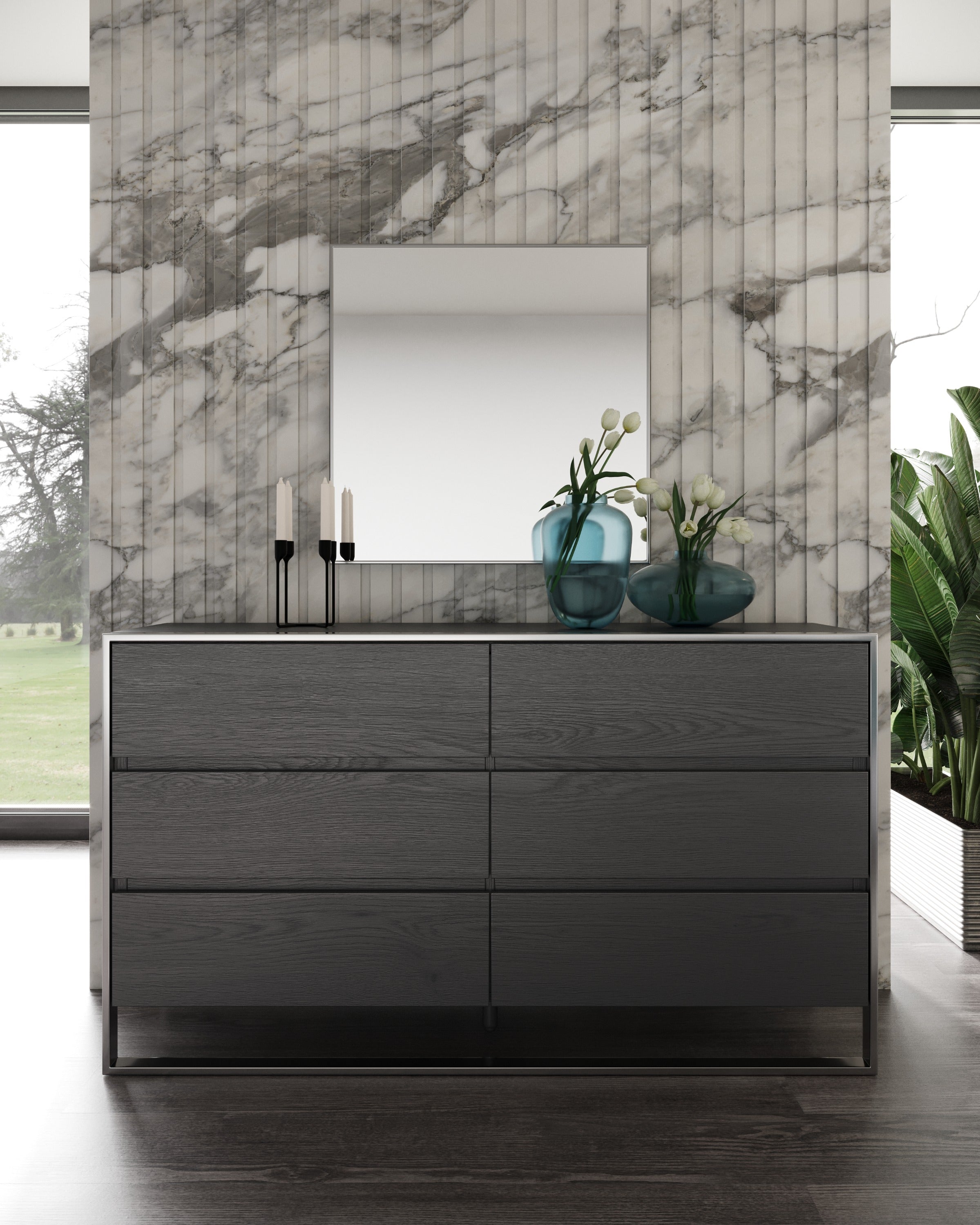 Jolene - Modern Grey Dresser - image 3