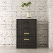 Manchester- Contemporary Dark Grey Chest - image 5