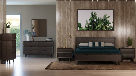 Roger - Mid-century Acacia Mirror - image 2
