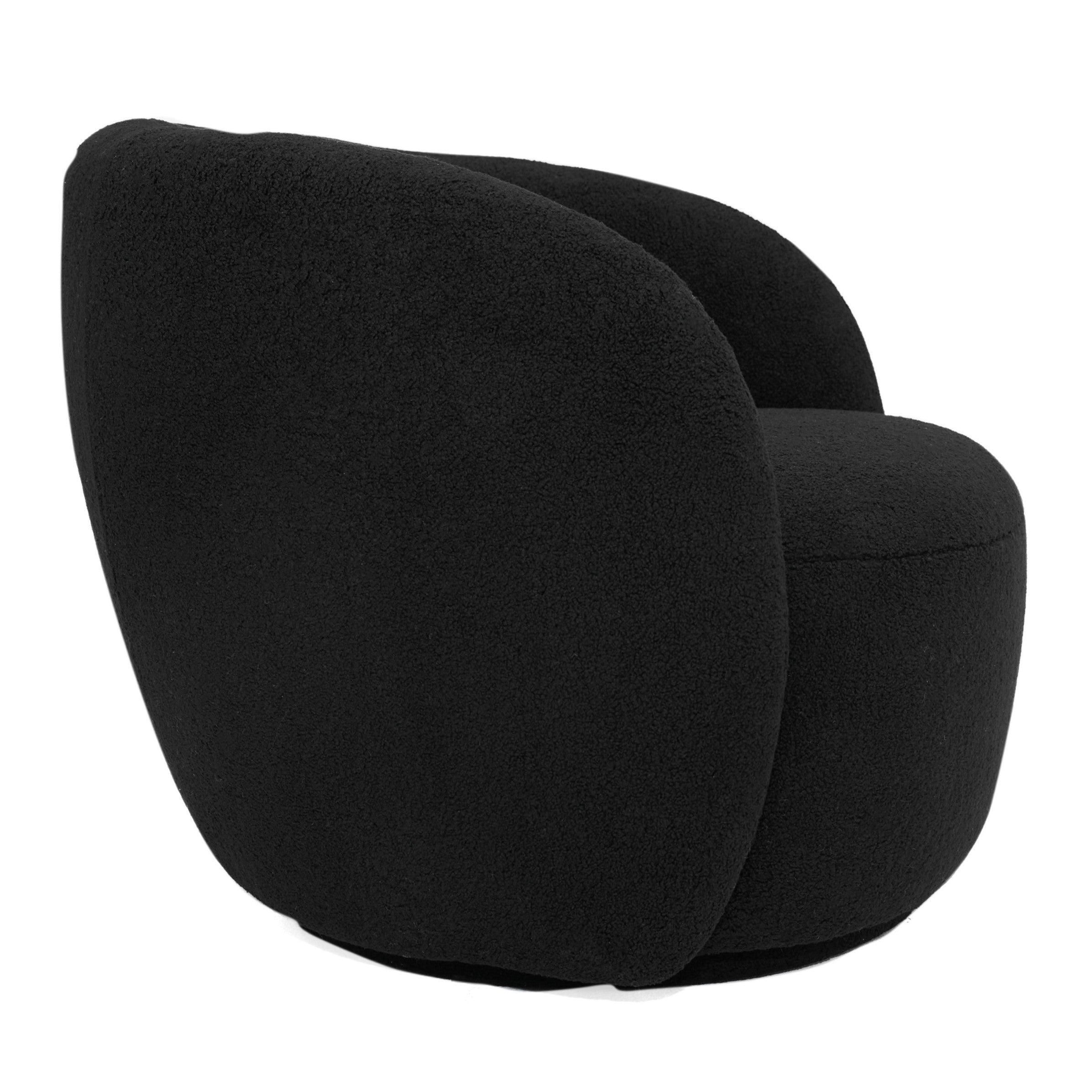 Molina Modern Black Accent Chair - image 3