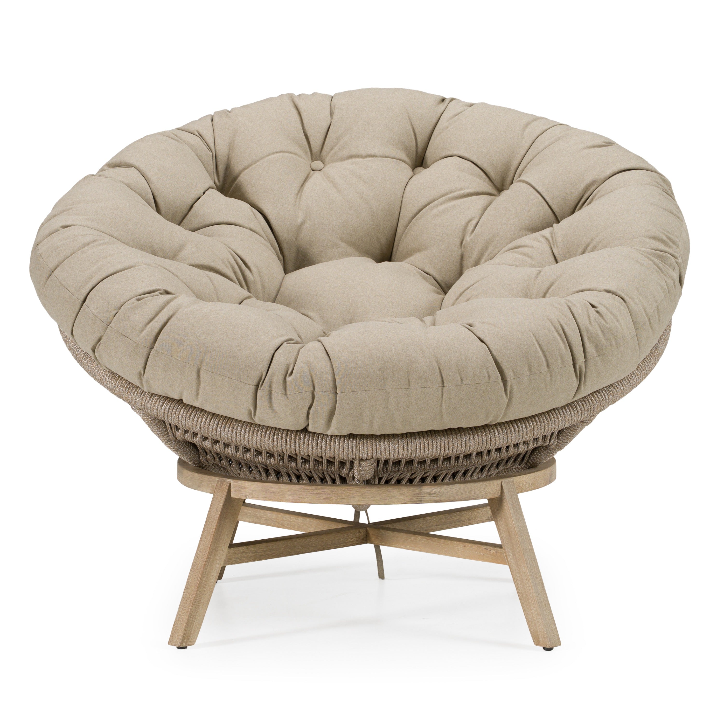 Moon - Outdoor Beige Lounge Chair - image 2
