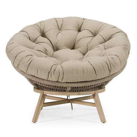 Moon - Outdoor Beige Lounge Chair - image 2