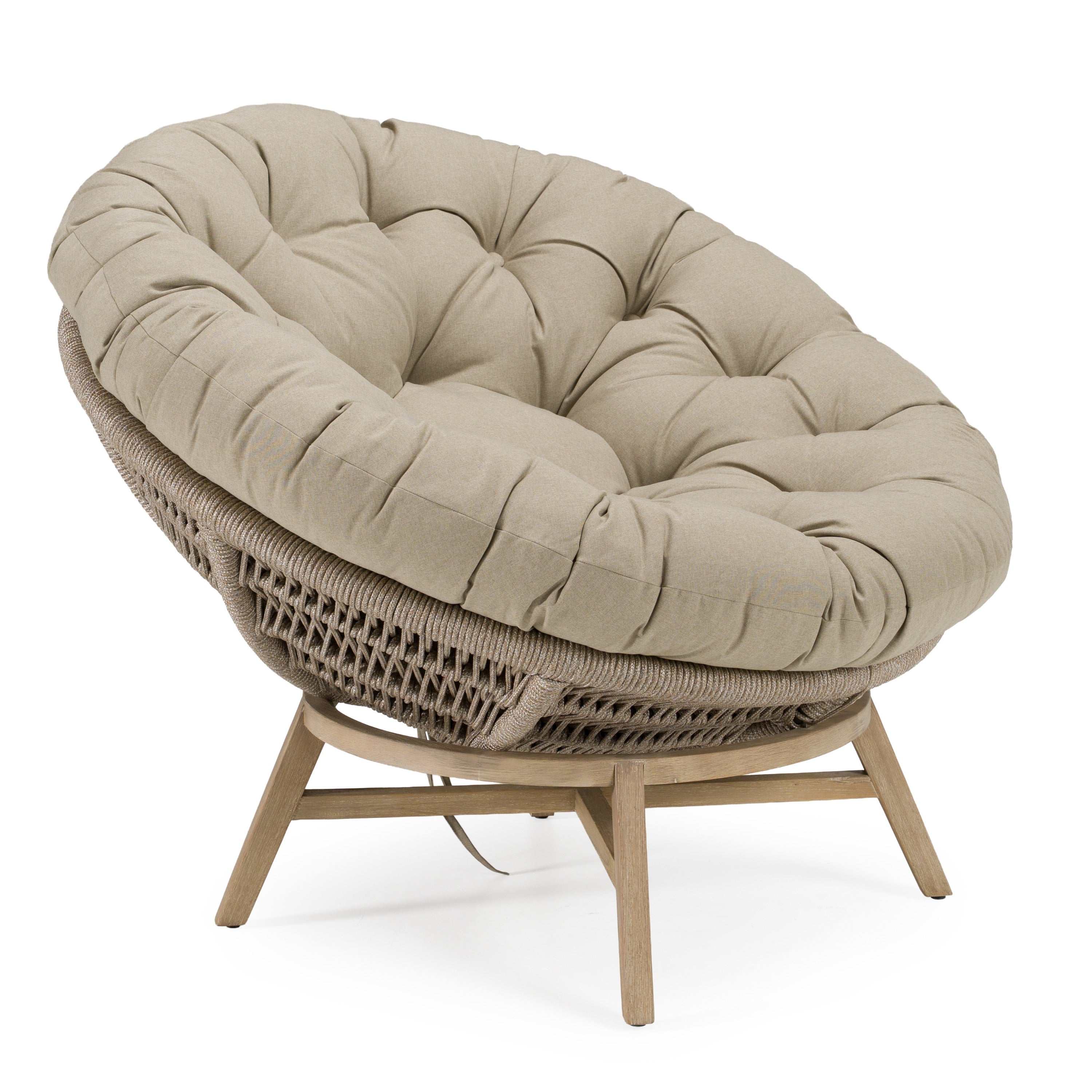 Moon - Outdoor Beige Lounge Chair - image 3