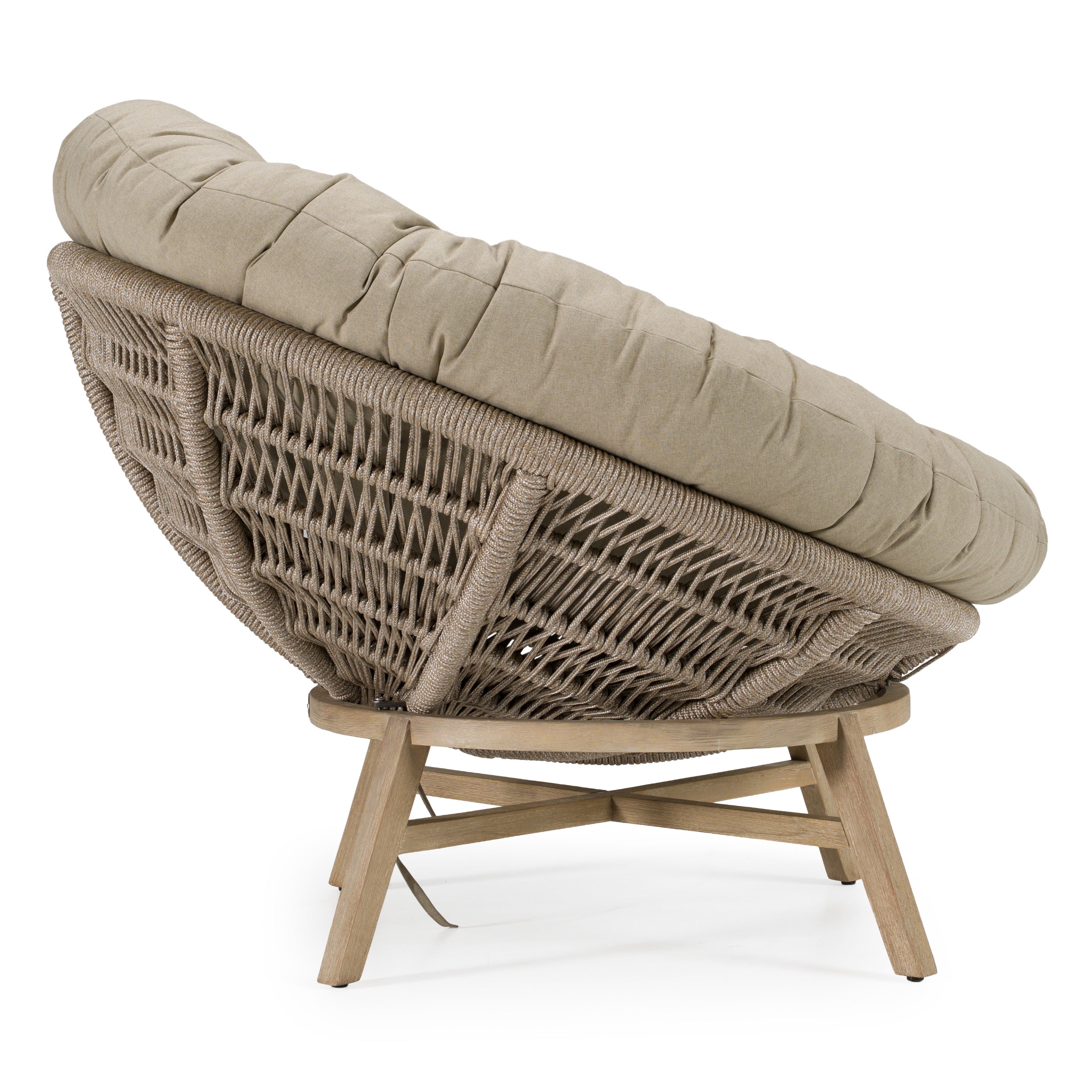 Moon - Outdoor Beige Lounge Chair - image 4