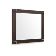 Moontide - Modern Smoked Ash & Gold Mirror - image 2