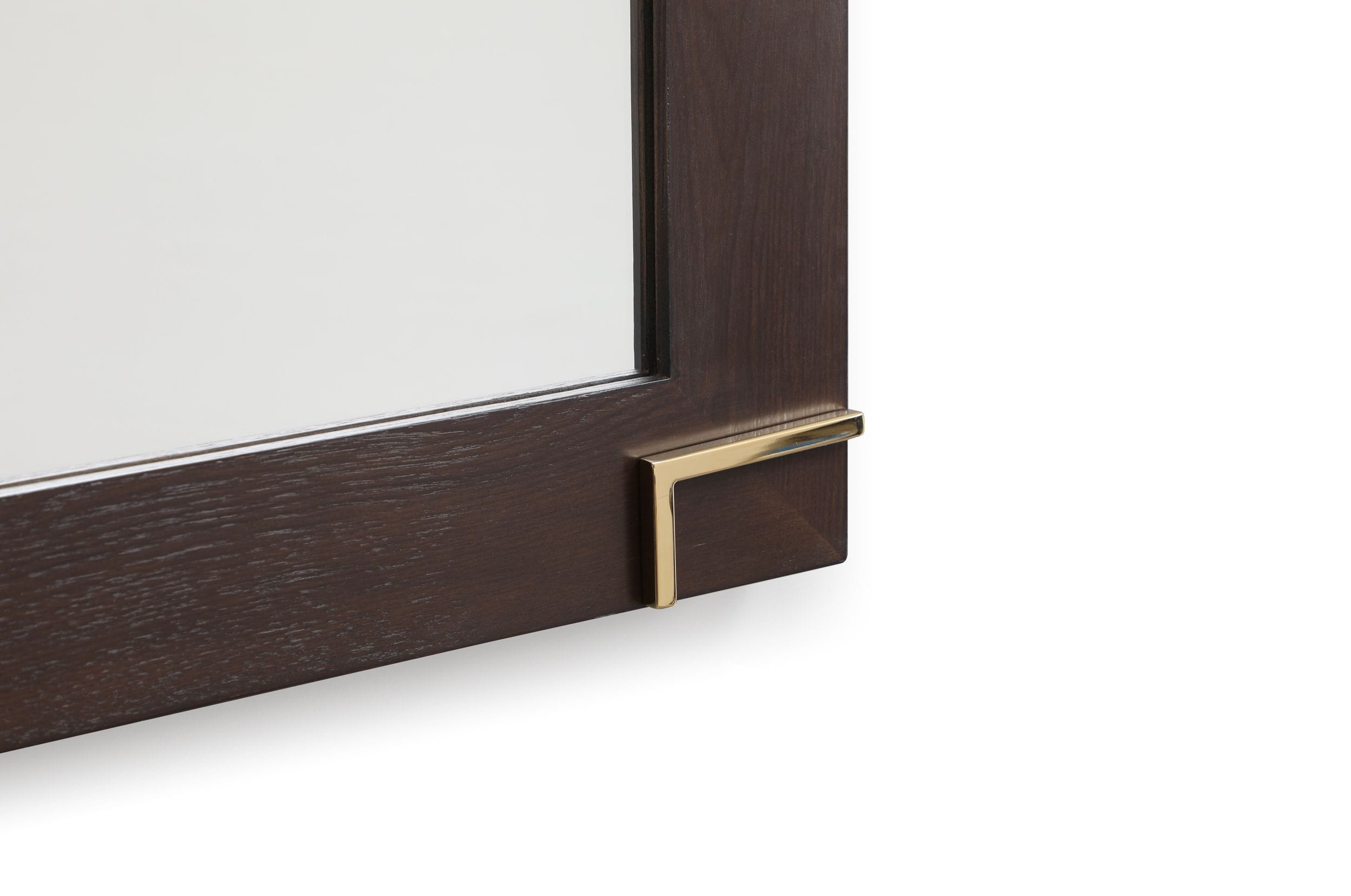 Moontide - Modern Smoked Ash & Gold Mirror - image 4