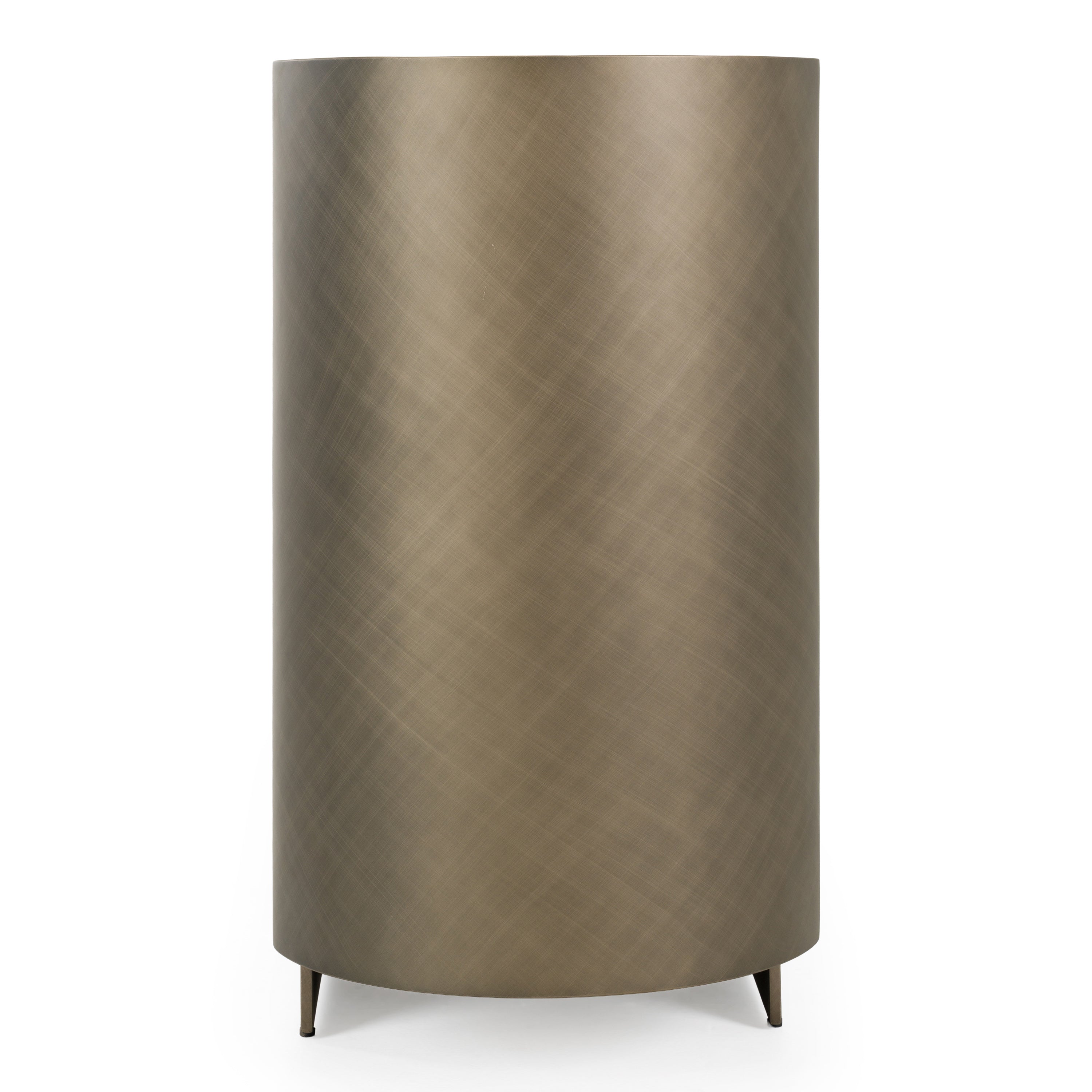 Moorgate - Modern Travertine Ceramic + Bronze Buffet - image 4