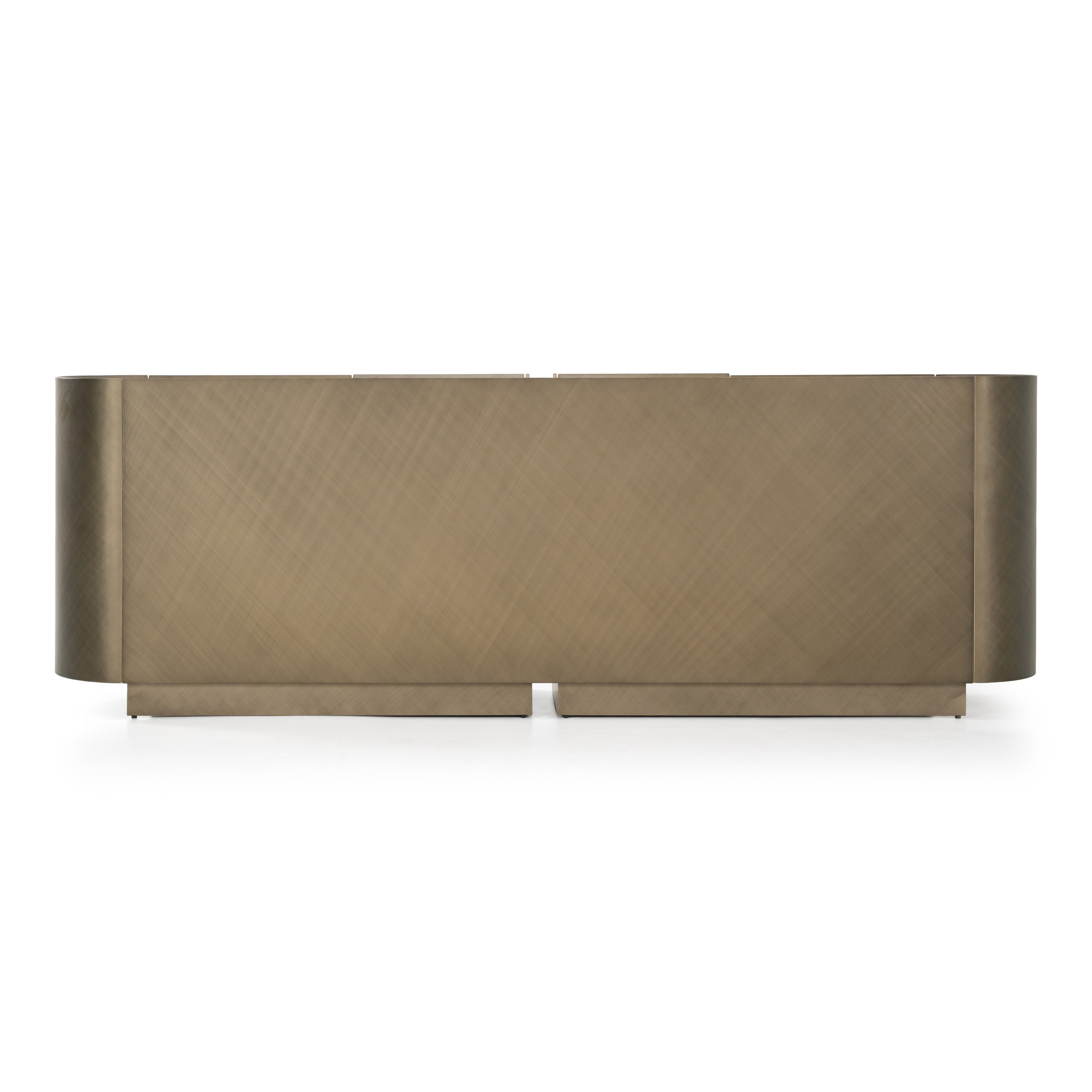 Moorgate - Modern Travertine Ceramic + Bronze Buffet - image 5