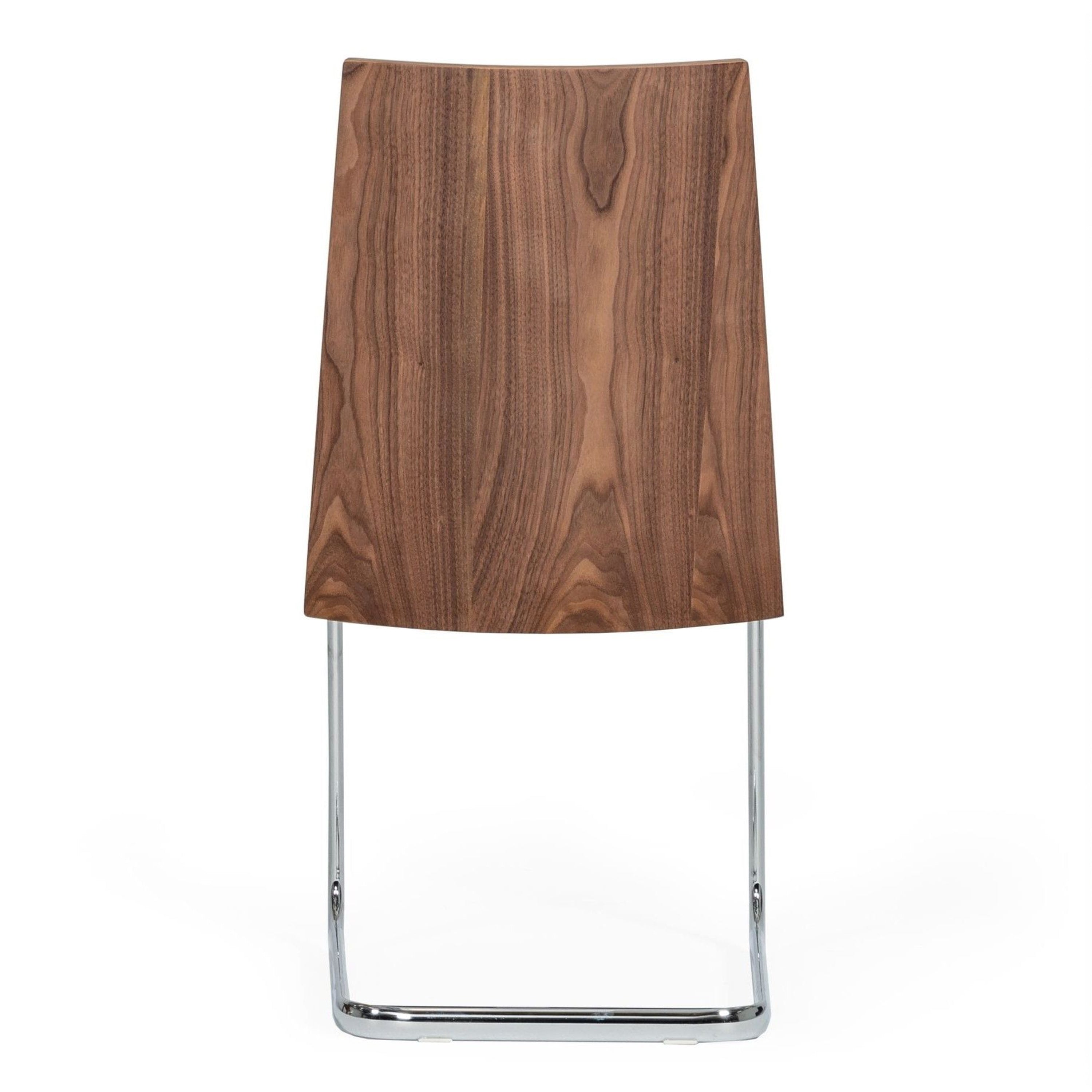 Morgan - Modern Black & Walnut Dining Chair (Set of 2) - image 4