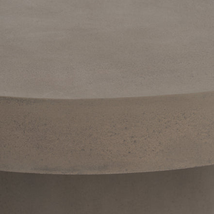 Morley - Modern Round Concrete Coffee Table - image 3