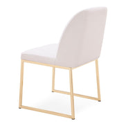 Muir - Modern White Sherpa Dining Chair (Set of 2) - image 5