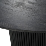 Myra - Modern Black Wood Round Dining Table - image 3
