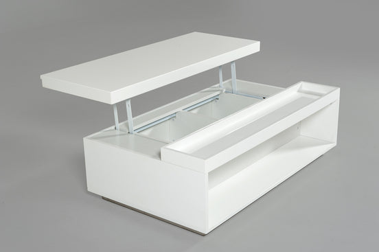 Nancy Modern White Coffee Table - image 2
