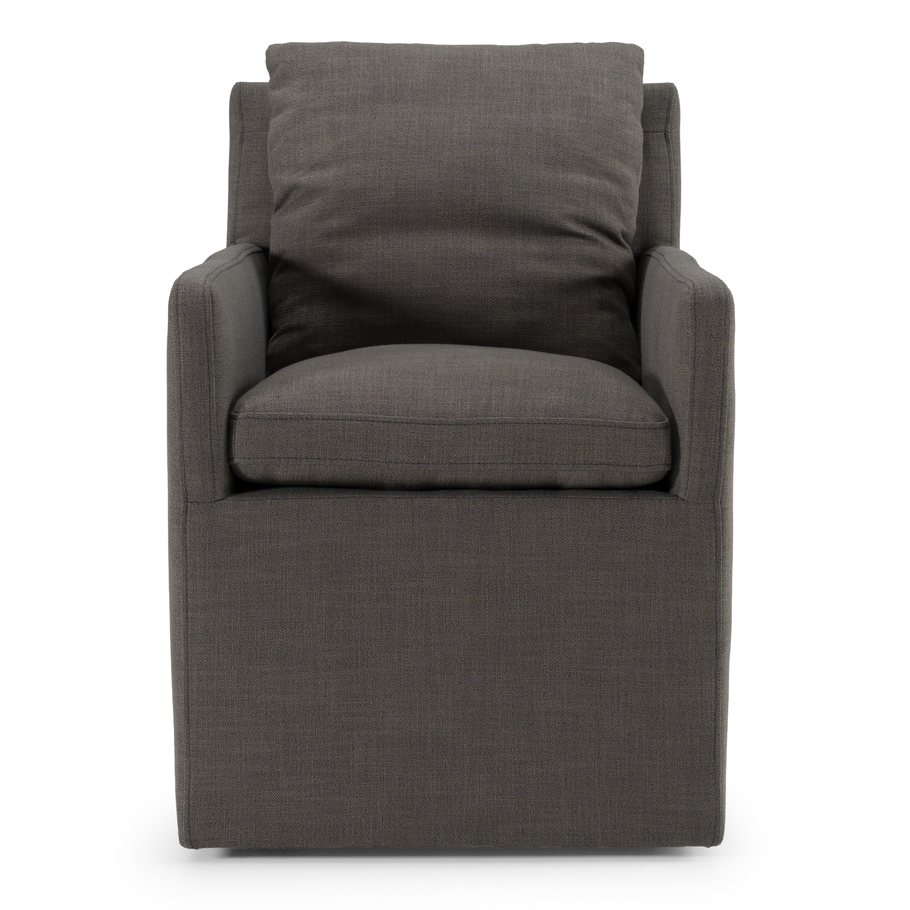 Newcastle - Modern Grey Fabric Dining Chair - image 2