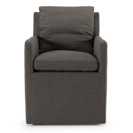 Newcastle - Modern Grey Fabric Dining Chair - image 2