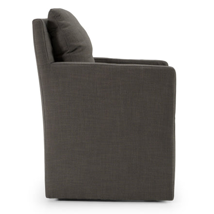 Newcastle - Modern Grey Fabric Dining Chair - image 3