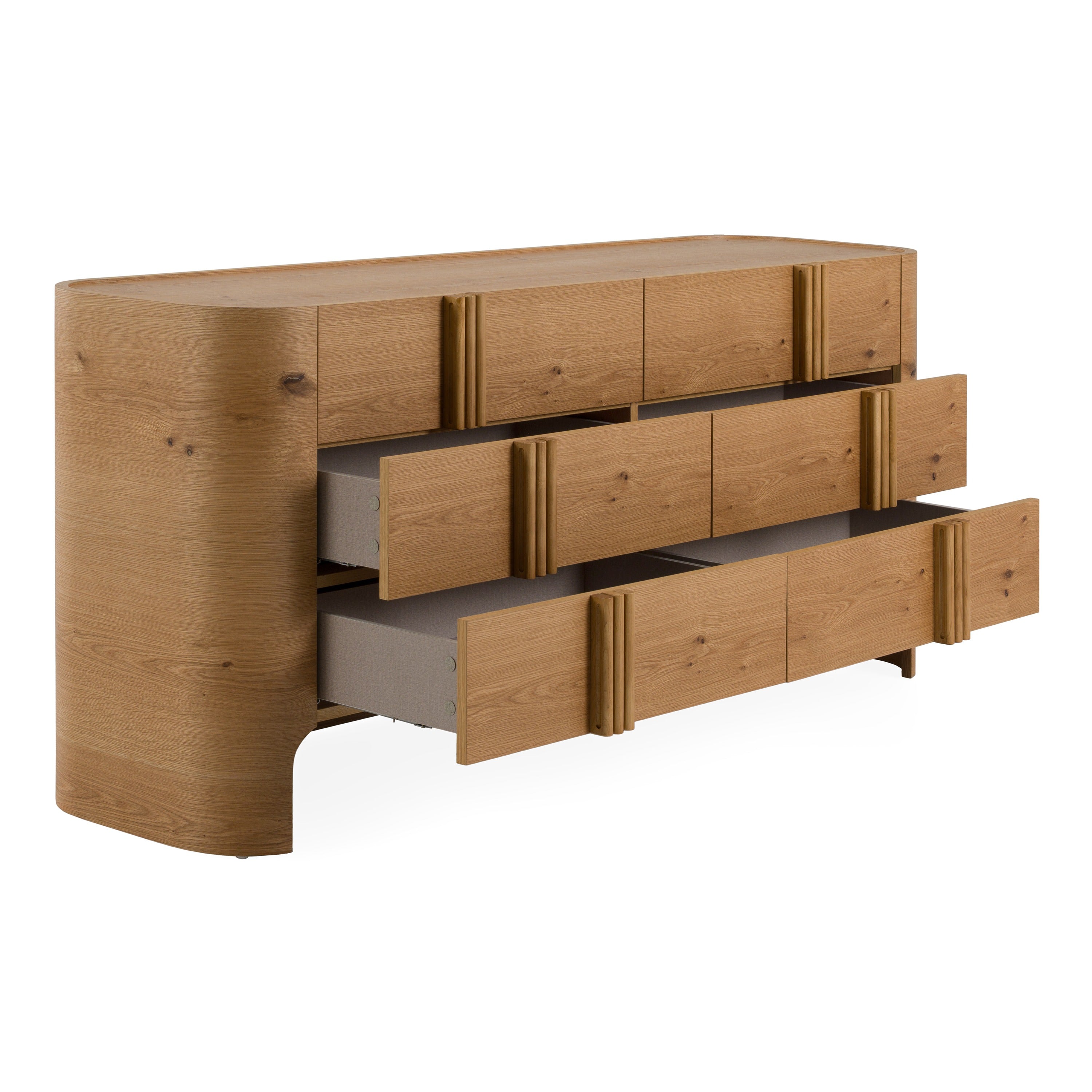 Newhart - Modern Natural Oak Dresser - image 4